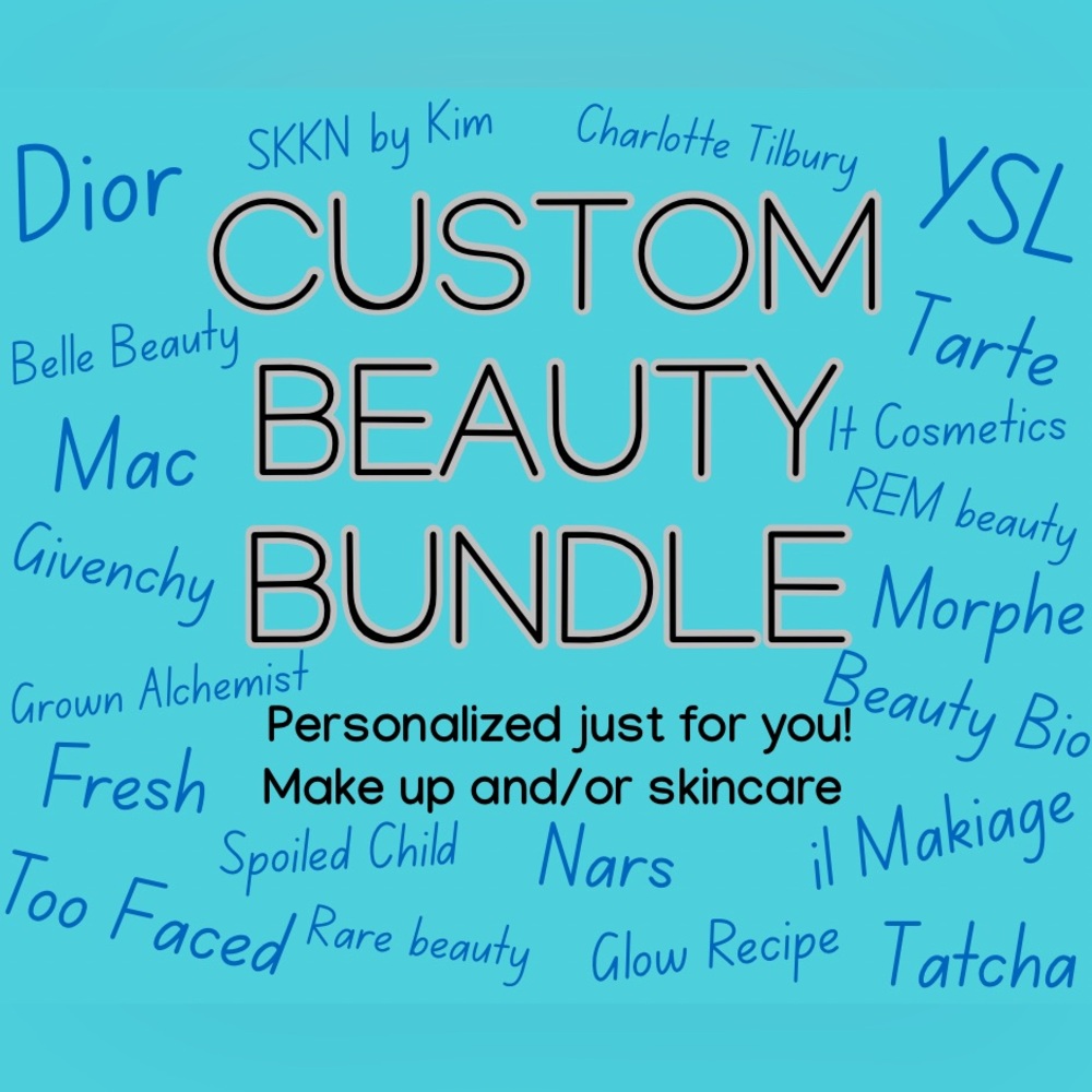 Personalized Custom Beauty Bundle